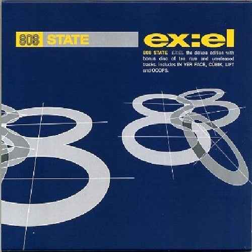 808 State - Excel (Limited Edition, Blue Colored Vinyl) [Import] (2 Lp's) [Vinyl]