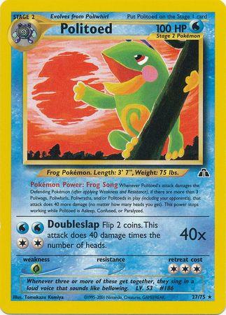 Politoed (27/75) [Neo Discovery Unlimited] (Online Only)