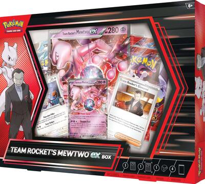 Team Rocket's Mewtwo ex Box (Online Order Only)