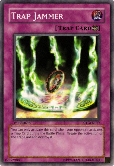 Trap Jammer [SD1-EN027] Common (ONLINE ORDER ONLY)