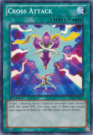 Cross Attack [SP14-EN032] Starfoil Rare (ONLINE ORDER ONLY)