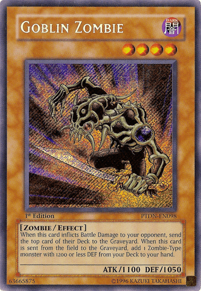 Goblin Zombie [PTDN-EN098] Secret Rare (ONLINE ORDER ONLY)
