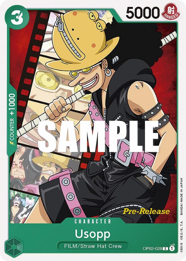 Usopp [Paramount War Pre-Release Cards] (ONLINE ORDER ONLY)