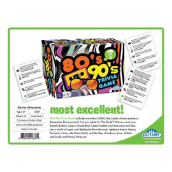 80s 90s Trivia Card Game Outset (ONLINE ORDER ONLY)