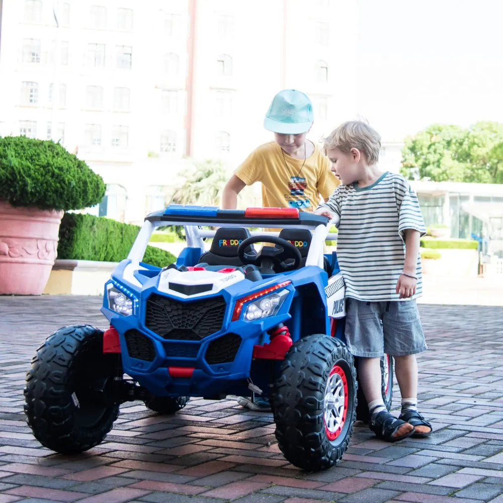 24V Freddo Storm Police UTV 2 Seater (ONLINE ORDER ONLY)