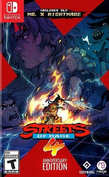 Street of Rage 4 - Anniversary Edition (Nintendo Switch) (ONLINE ORDER ONLY)