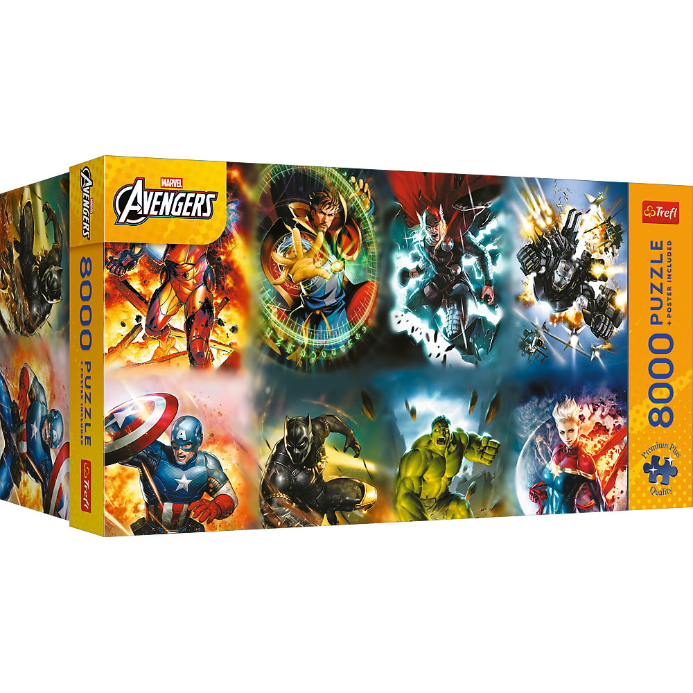 Trefl Premium Plus Avengers: Legends in Action 8000 Piece Puzzle (ONLINE ORDER ONLY)