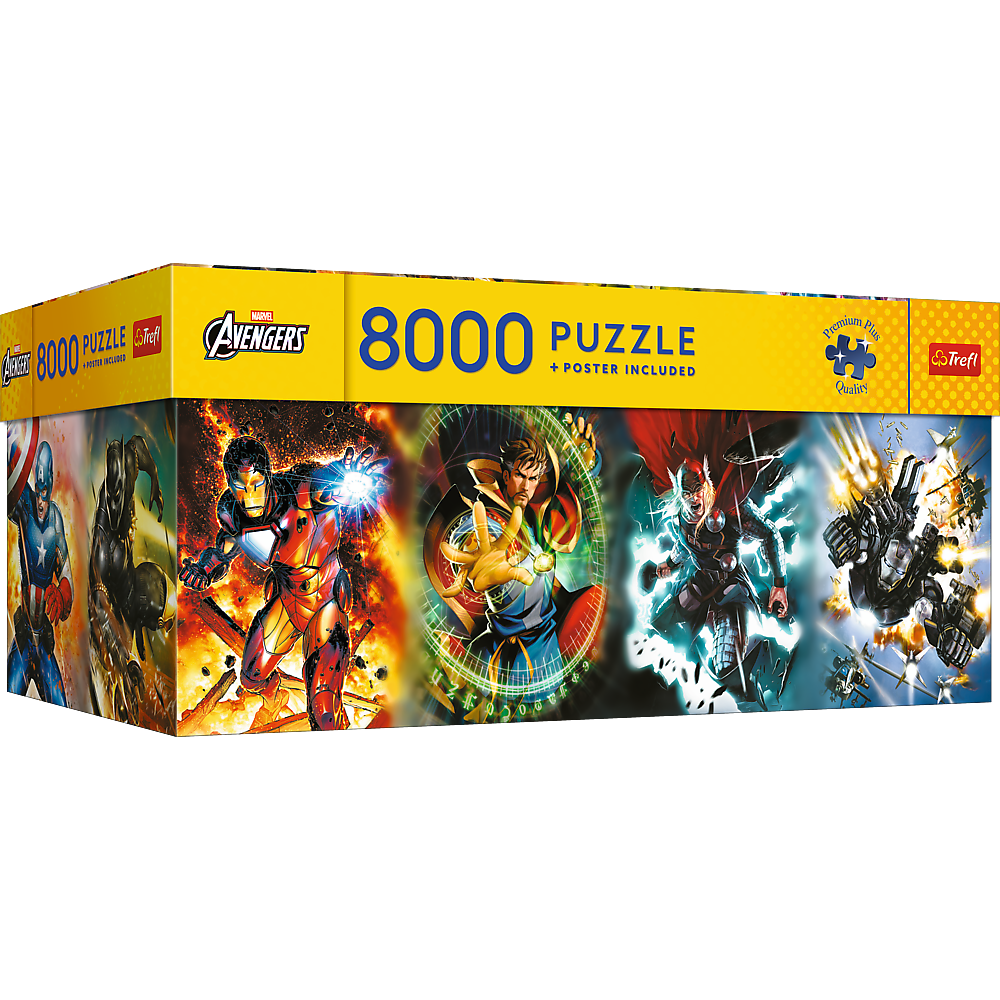 Trefl Premium Plus Avengers: Legends in Action 8000 Piece Puzzle (ONLINE ORDER ONLY)