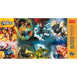 Trefl Premium Plus Avengers: Legends in Action 8000 Piece Puzzle (ONLINE ORDER ONLY)