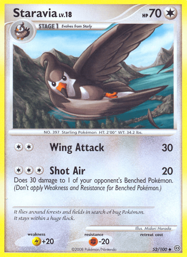 Staravia (52/100) [Diamond & Pearl: Stormfront] (Online Only)