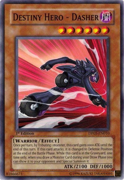 Destiny Hero - Dasher [DP05-EN010] Common (ONLINE ORDER ONLY)