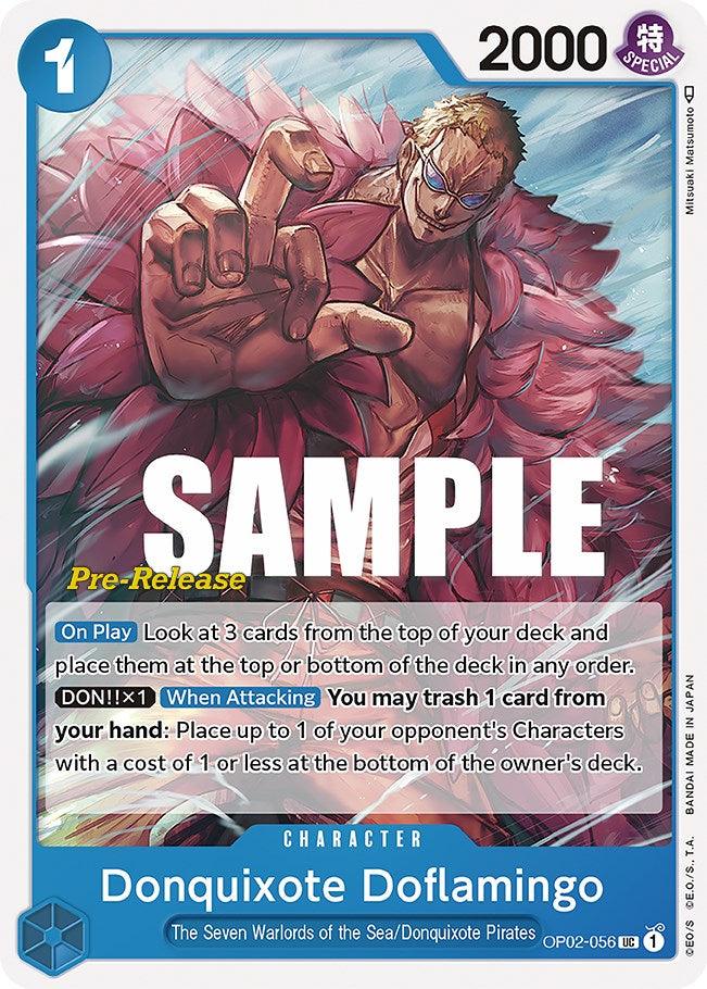 Donquixote Doflamingo [Paramount War Pre-Release Cards] (ONLINE ORDER ONLY)