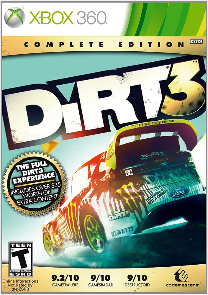 DiRT 3: Complete Edition (Xbox 360) (ONLINE ORDER ONLY)