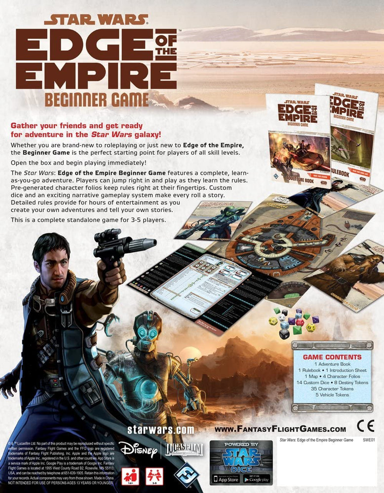 Star Wars: Edge of the Empire Beginner Game (ONLINE ORDER ONLY)