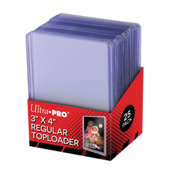 3" x 4" Clear Regular TOPLOADER® Sleeves (25ct) for Standard Size Cards