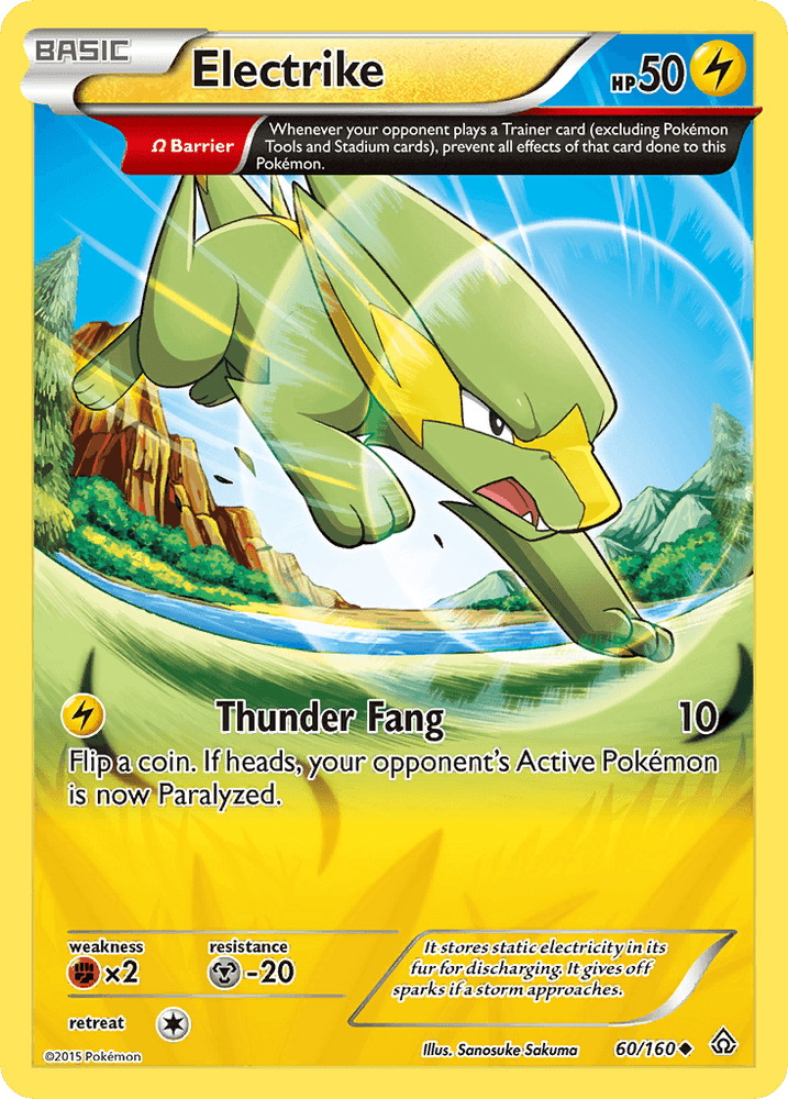 Electrike (60/160) [XY: Primal Clash] (Online Only)