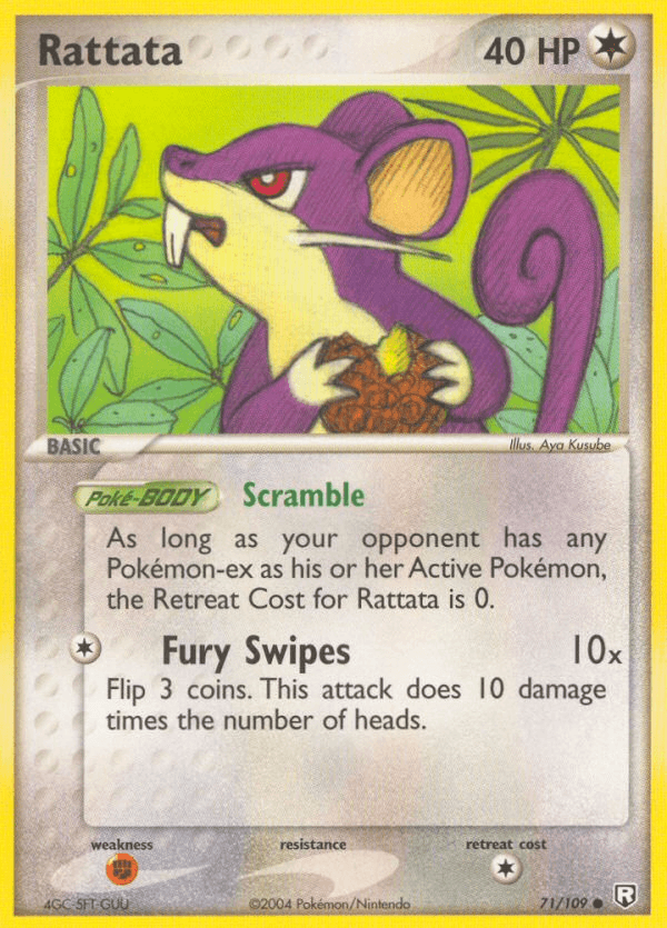 Rattata (71/109) [EX: Team Rocket Returns] (Online Only)