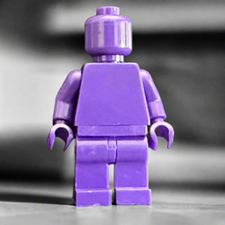 Monochrome Custom Minifigures – 40+ Vibrant Colors! (ONLINE ORDER ONLY)