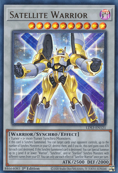 Satellite Warrior [LDS3-EN121] Ultra Rare (ONLINE ORDER ONLY)