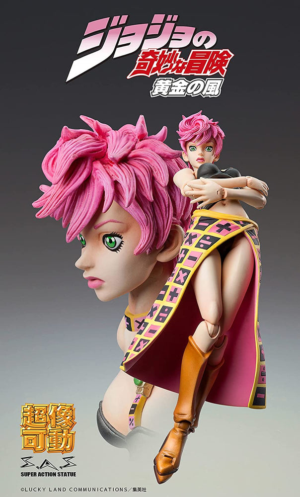 MediCos JoJo’s Bizarre Adventure Part 5: Chozo Kado Trish UNA Super Action Statue Figure (ONLINE ORDER ONLY)