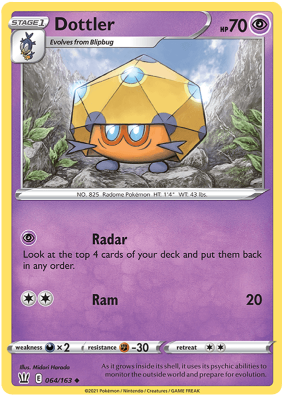 Dottler (064/163) [Sword & Shield: Battle Styles] (Online Only)