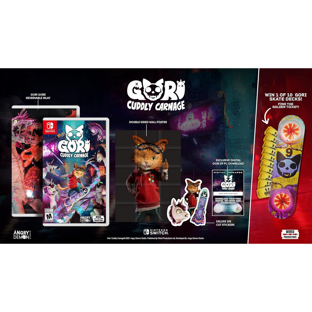 Gori: Cuddly Carnage (Nintendo Switch) (ONLINE ORDER ONLY)