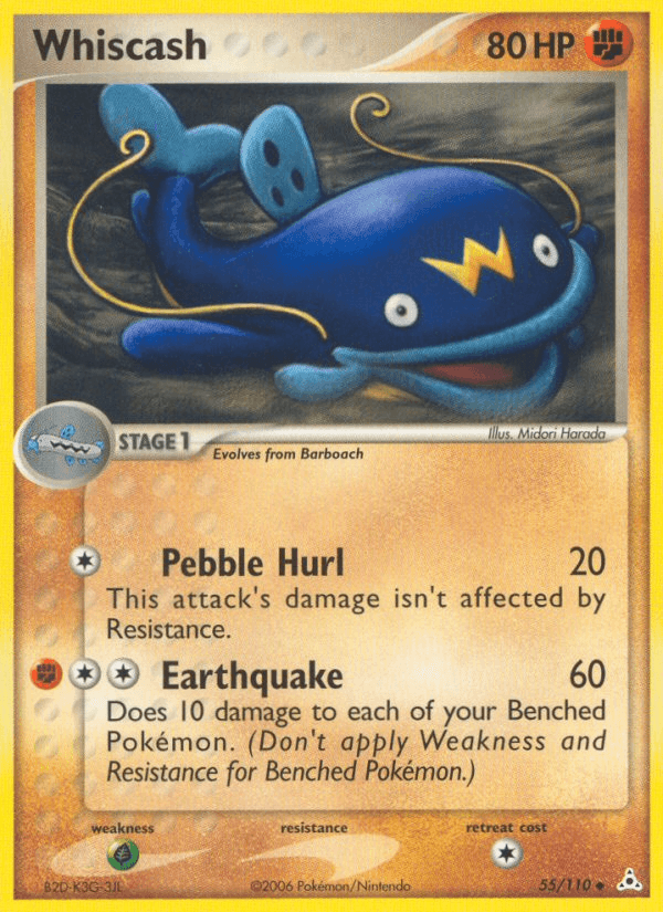 Whiscash (55/110) [EX: Holon Phantoms] (Online Only)