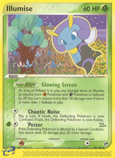 Illumise (38/100) [EX: Sandstorm] (Online Only)