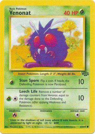 Venonat (63/64) [Jungle Unlimited] (Online Only)