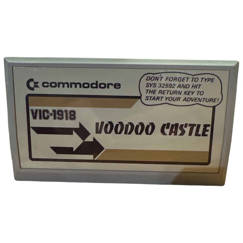 Voodoo Castle - Commodore Vic-20 (Online Order Only)
