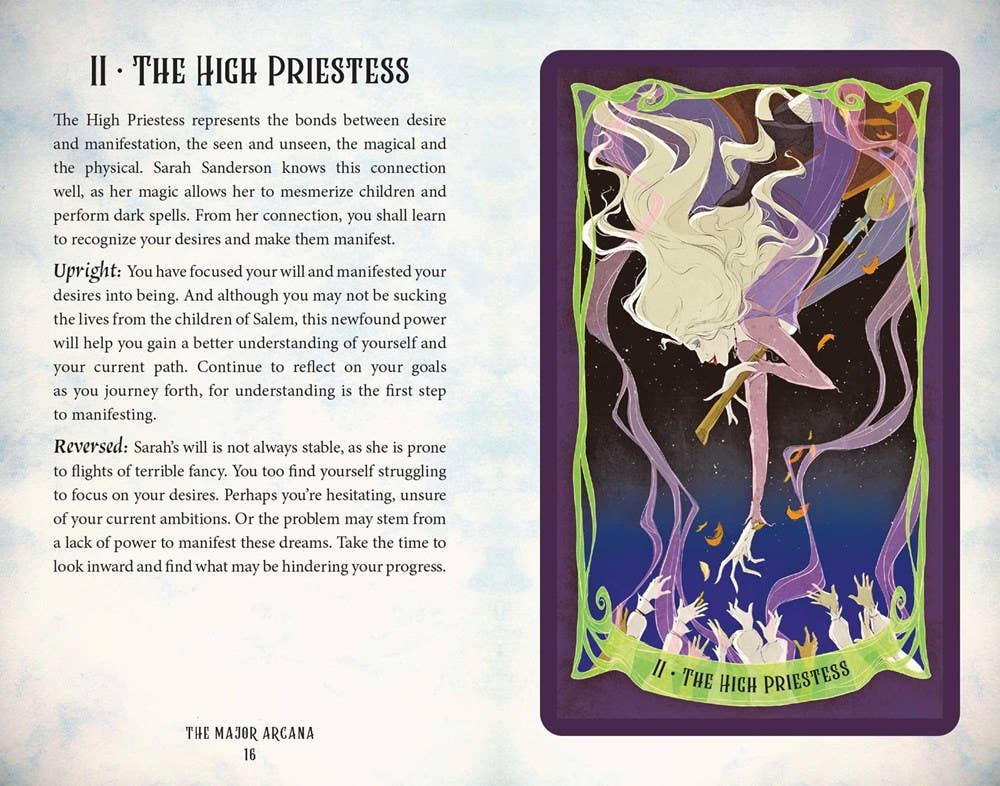 Hocus Pocus: The Official Tarot Deck and Guide Book (ONLINE ORDER ONLY)