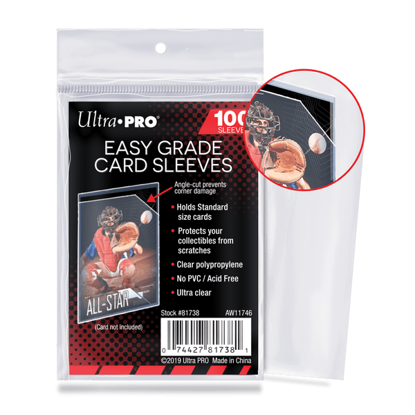 Ultra Pro Easy Grade Card Sleeves (100ct) (Online Only)