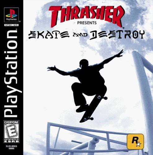 Thrasher Skate and Destroy (Playstation) (ONLINE ORDER ONLY)