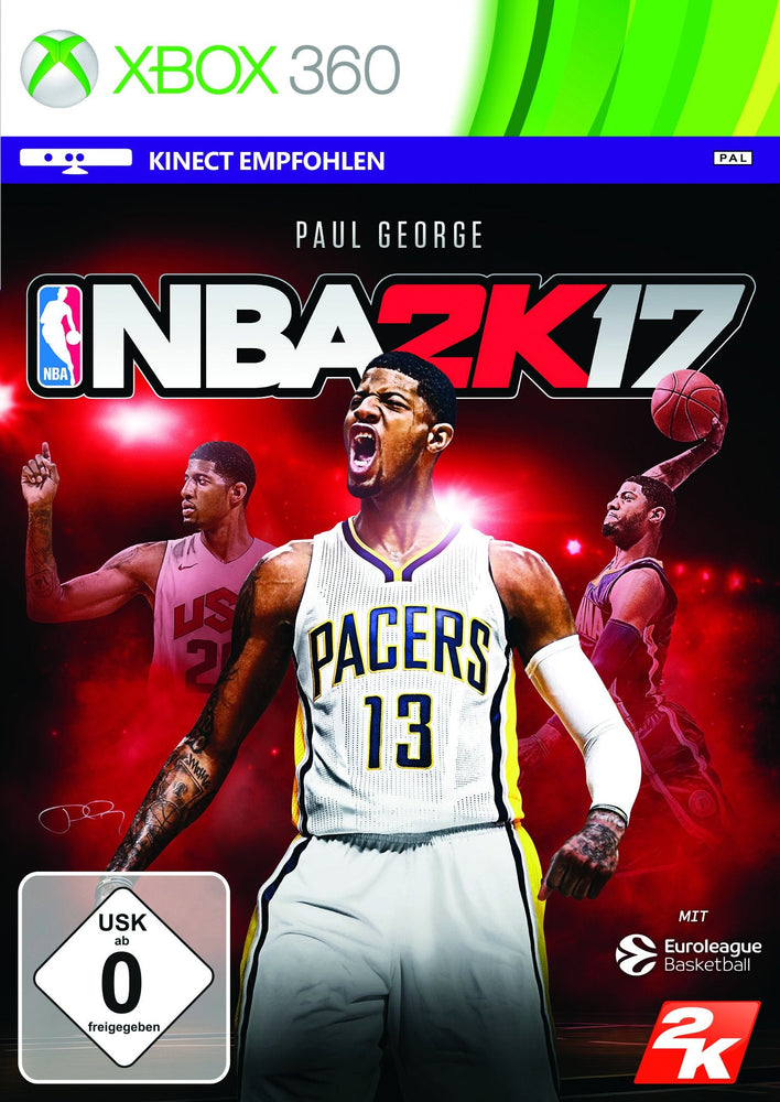 NBA 2K17 [European Import] (Xbox 360) (ONLINE ORDER ONLY)