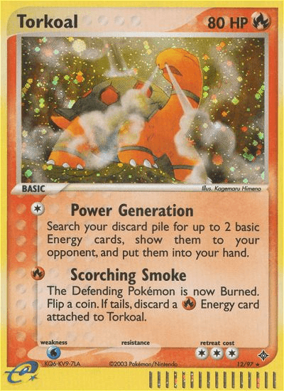 Torkoal (12/97) [EX: Dragon] (Online Only)