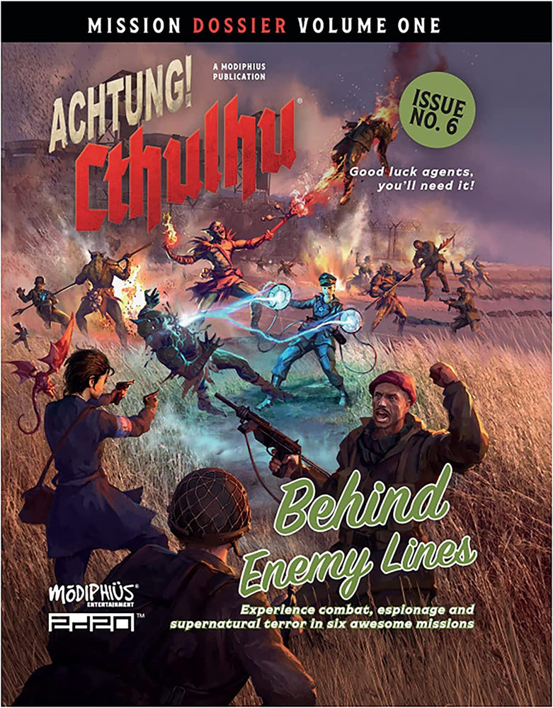 Achtung! Cthulhu 2d20: Mission Dossier 1 - Behind Enemy Lines (ONLINE ORDER ONLY)