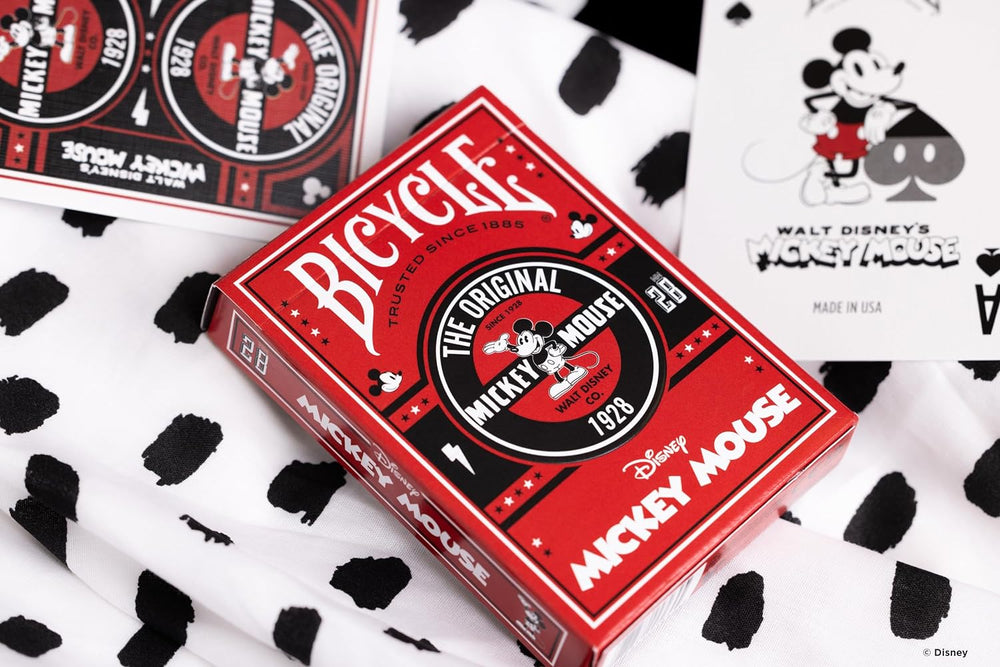 Bicycle Disney Classic Mickey Mouse Playing Cards (ONLINE ORDER ONLY)