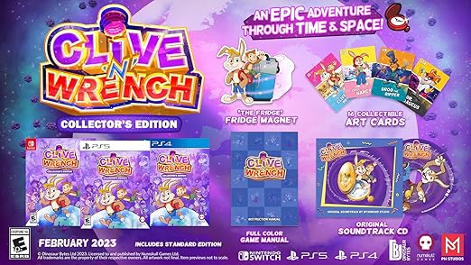 Clive 'N' Wrench Collectors Edition (Nintendo Switch) (ONLINE ORDER ONLY)