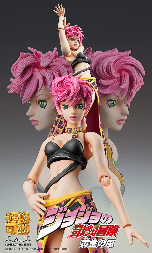 MediCos JoJo’s Bizarre Adventure Part 5: Chozo Kado Trish UNA Super Action Statue Figure (ONLINE ORDER ONLY)
