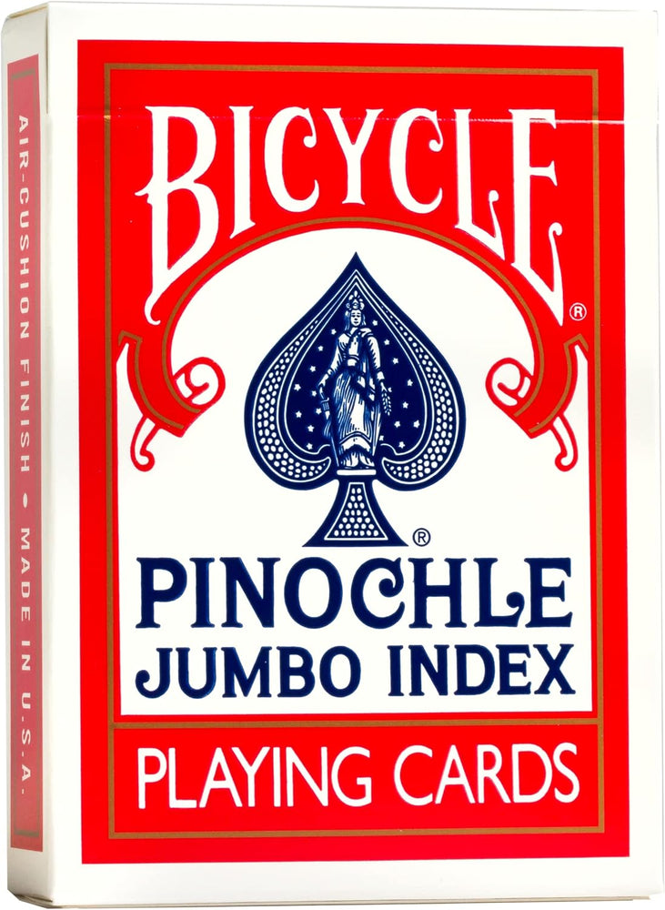 Bicycle Pinochle Jumbo Index Playing Cards (ONLINE ORDER ONLY)