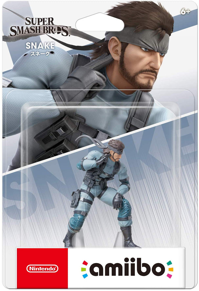 Snake Amiibo: Super Smash Bros. Series (Nintendo Switch) (ONLINE ORDER ONLY)