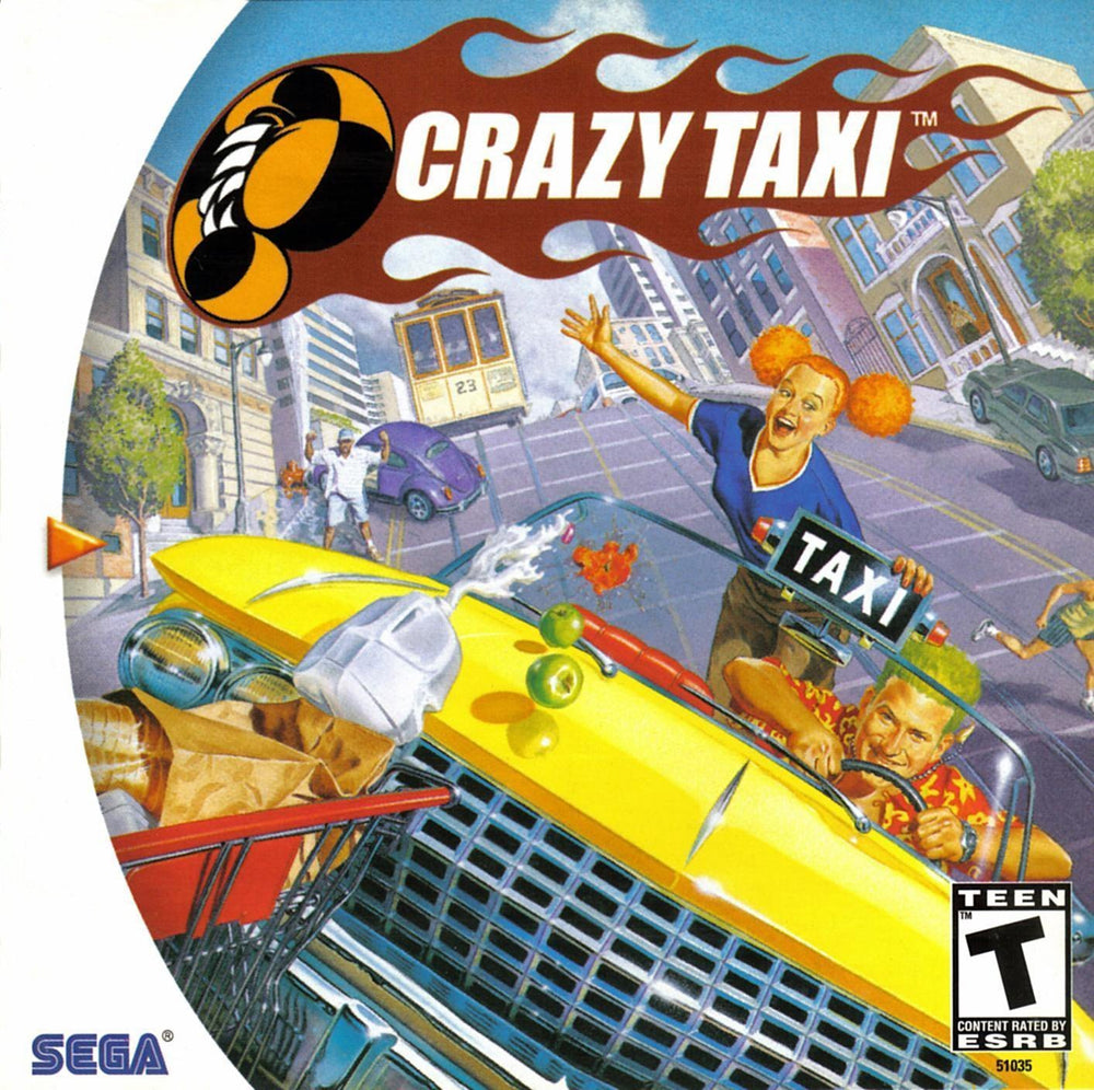 Crazy Taxi (Sega Dreamcast) (ONLINE ORDER ONLY)