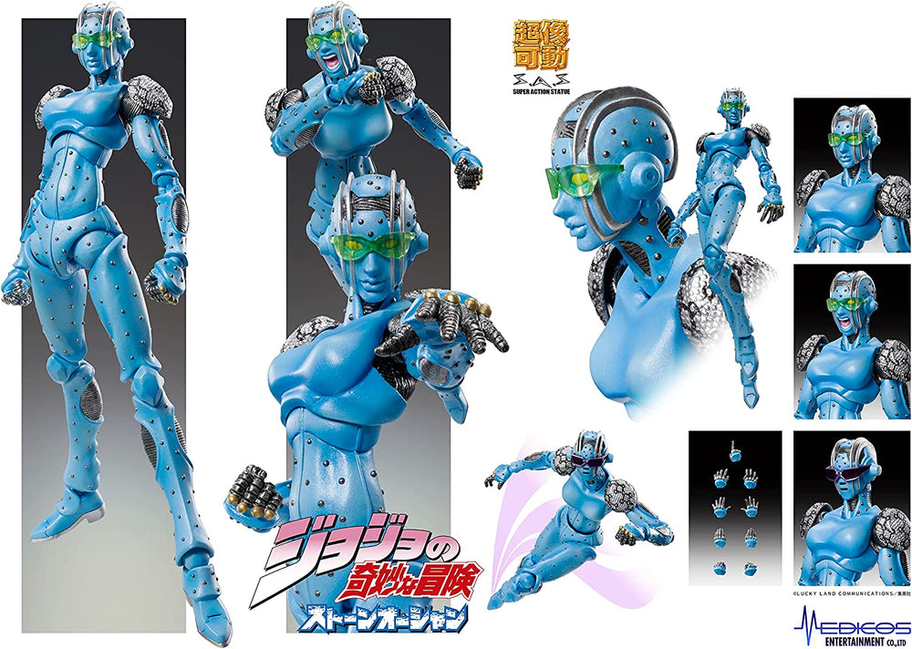 MediCos JoJo’s Bizarre Adventure Part 6: Chozo Kado Stone Free Super Action Statue Figure (ONLINE ORDER ONLY)