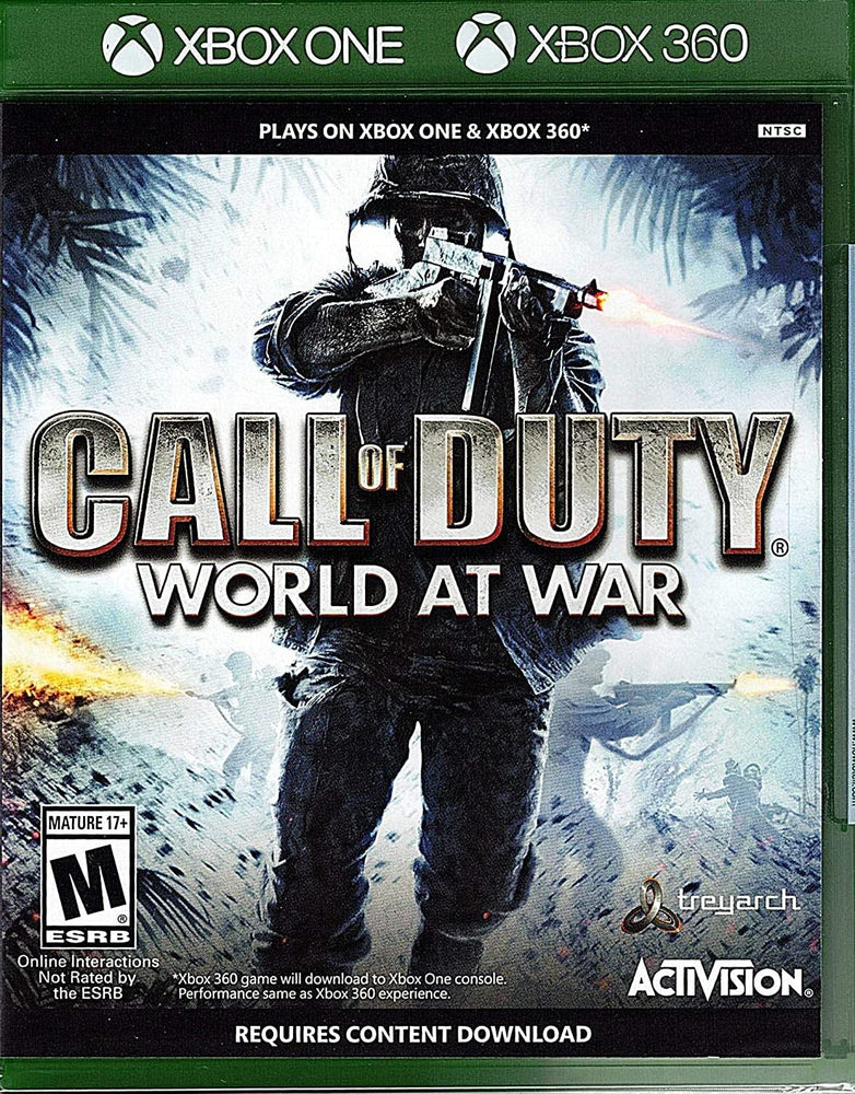 Call of Duty: World At War (Xbox One/Xbox 360) (ONLINE ORDER ONLY)