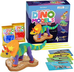 Create your own Dino Models with Modeling Clay by Surreal Brands (ONLINE ORDER ONLY)