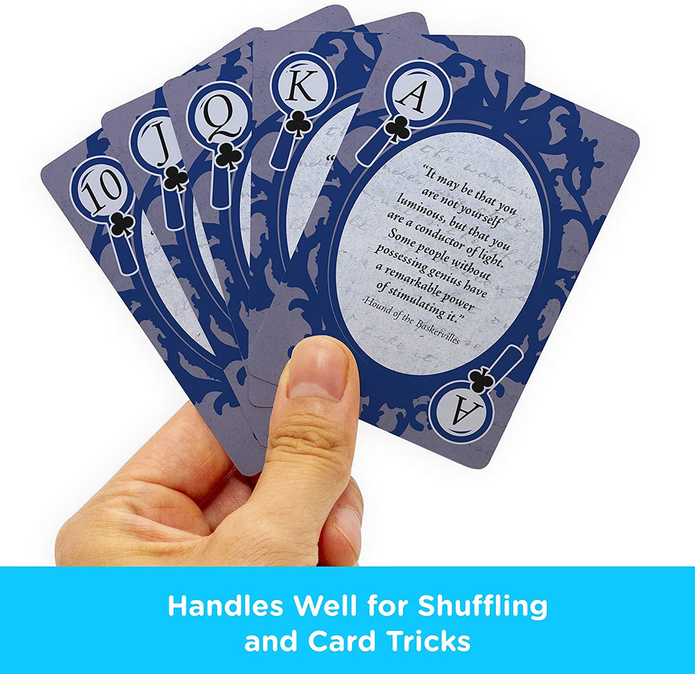 Aquarius Playing Cards: Sherlock Holmes Quotes (ONLINE ORDER ONLY)