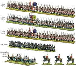 Black Powder Epic Battles: the Waterloo Campaign - Wellington's British Army Starter Set