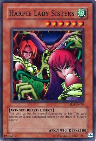 Harpie Lady Sisters [MRD-EN009] Super Rare (ONLINE ORDER ONLY)