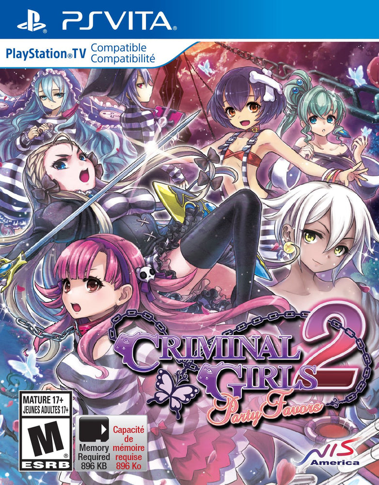 Criminal Girls 2 Party Favors (Playstation Vita) (ONLINE ORDER ONLY)