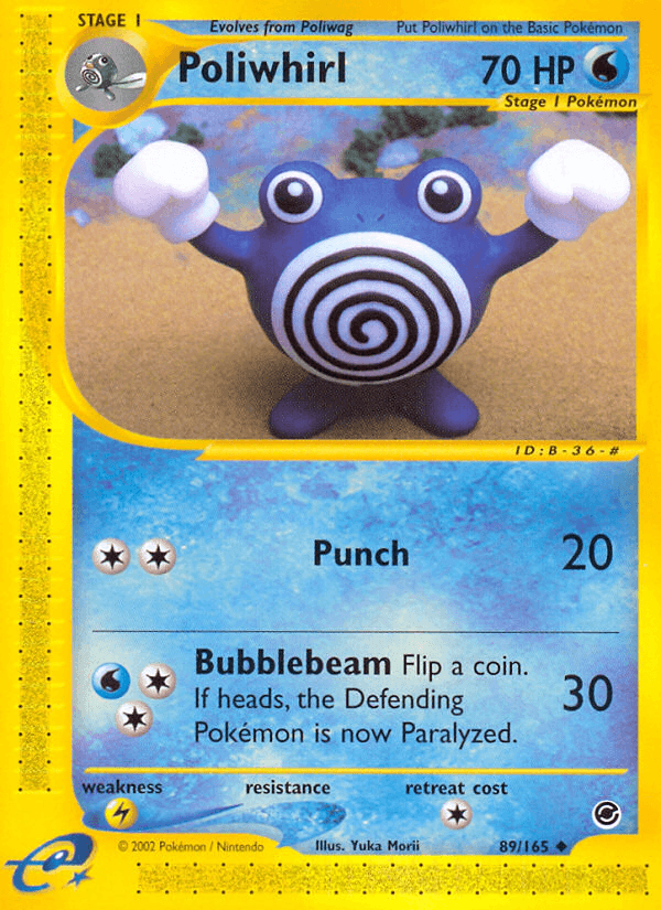 Poliwhirl (89/165) [Expedition: Base Set] (Online Only)